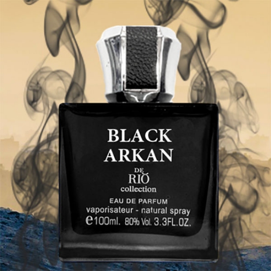 ادو پرفیوم مردانه ریو کالکشن مدل Rio Black Arkan حجم ۱۰۰ml