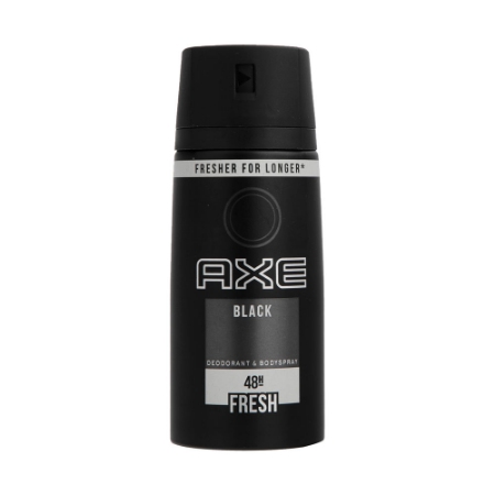 اسپری مردانه اکس مدل Black حجم 150 میلی لیتر