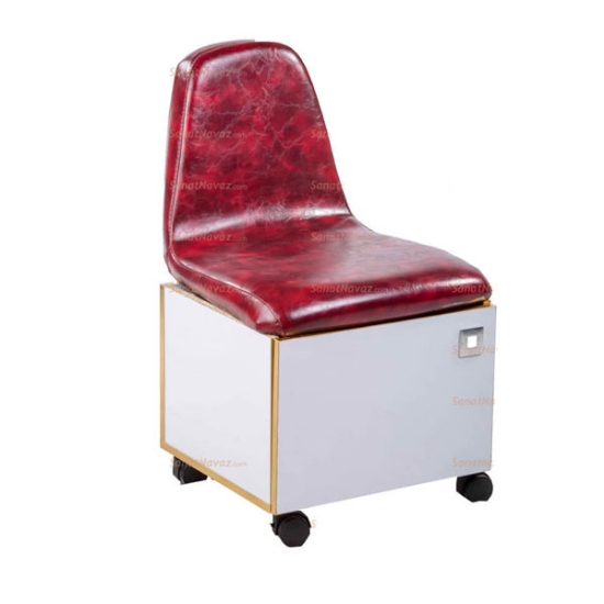 صندلی تابوره آرایشگاهی صنعت نواز مدل SN-3224 ( توقف تولید )