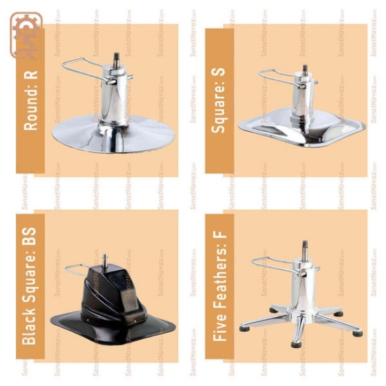 صندلی میکاپ صنعت نواز مدل SN-6815 R