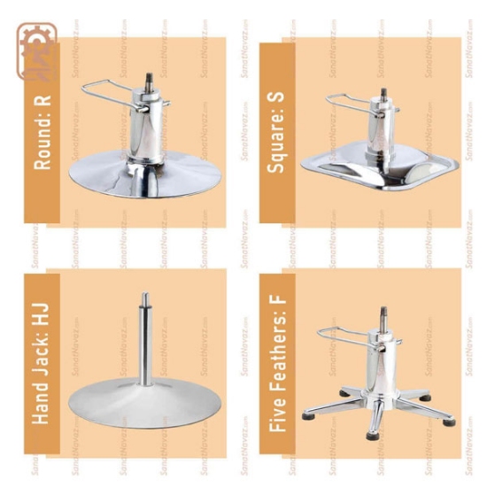 صندلی میکاپ صنعت نواز مدل SN-6817 R