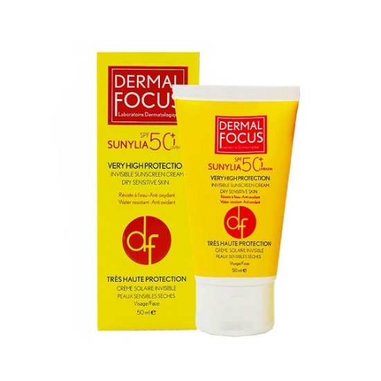کرم ضد آفتاب سانیلیا بی رنگ درمال فوکوس SPF50