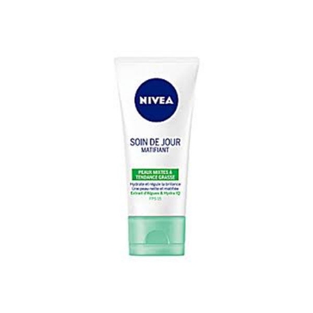 کرم روز آبرسان نیوآ با SPF15 حاوی عصاره آلوئه ورا مناسب پوست مختلط