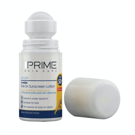 ضد آفتاب لوسیون رولی بی رنگ  پریم +SPF50