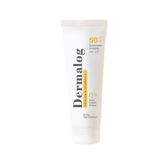 کرم ضد آفتاب بی رنگ درمالوگ SPF 50 مناسب پوست چرب حجم 50 میلی لیتر