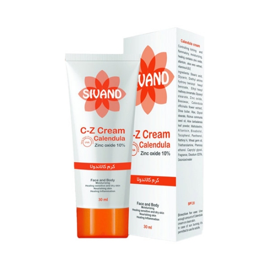 کرم کالاندولا C-Z Cream کودک سیوند حجم 30 میلی لیتر