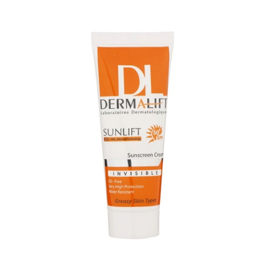 ضد آفتاب فلوئید spf50 بی رنگ درمالیفت 