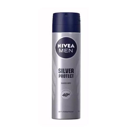 اسپری مردانه نیوآ مدل Silver Protect حجم 150 میلی لیتر